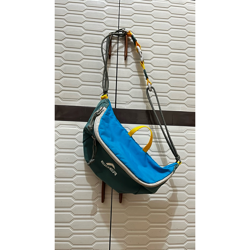 Preloved Sling Bag Eiger Original Bukan Barang Karung