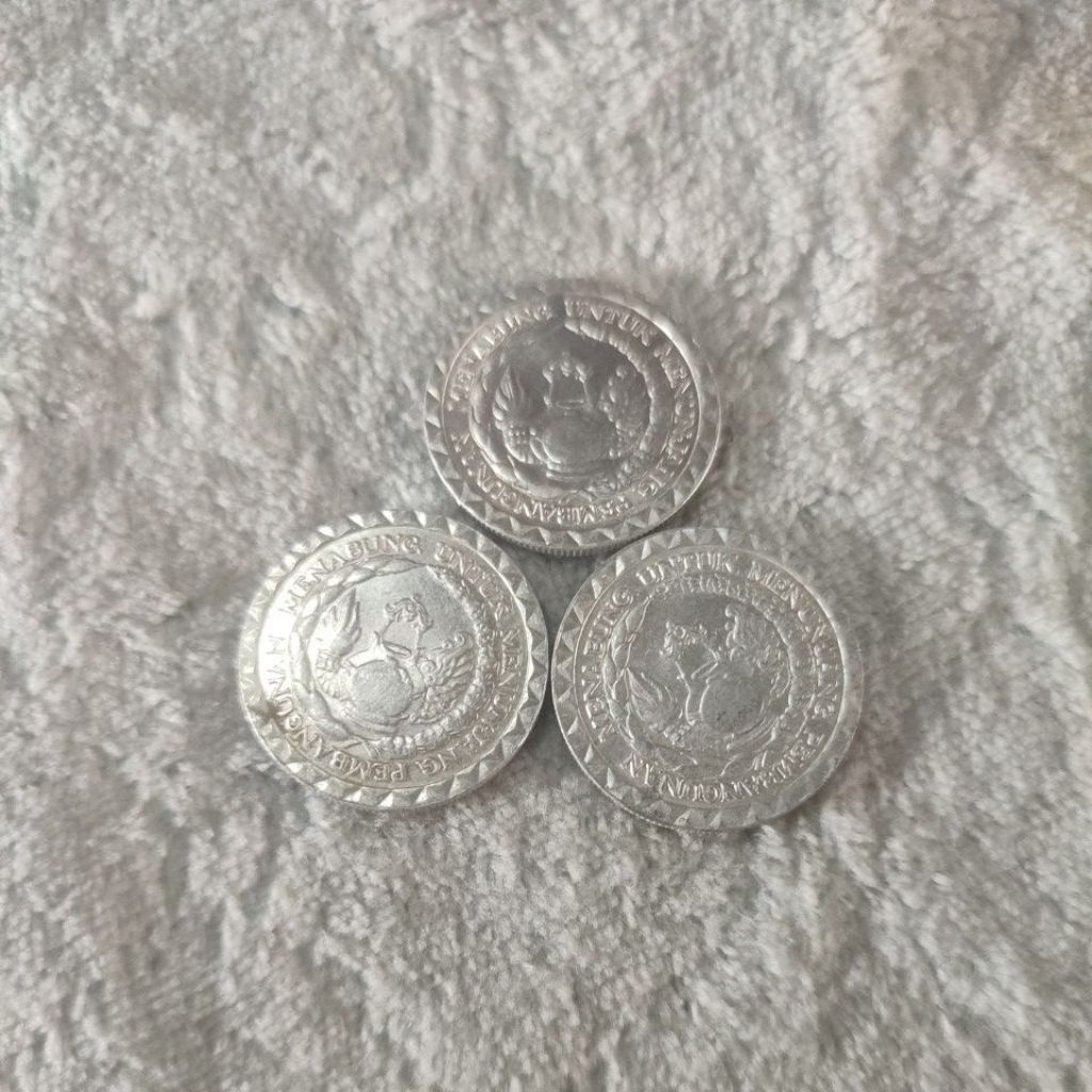 Koin Kuno 10 rupiah logo tabanas