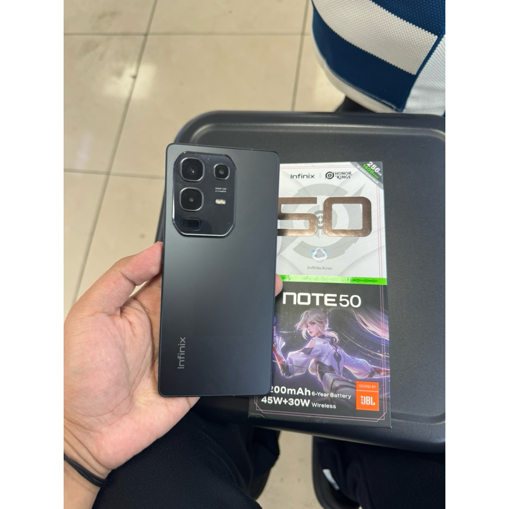 Infinix note 50 8/256gb fullset second