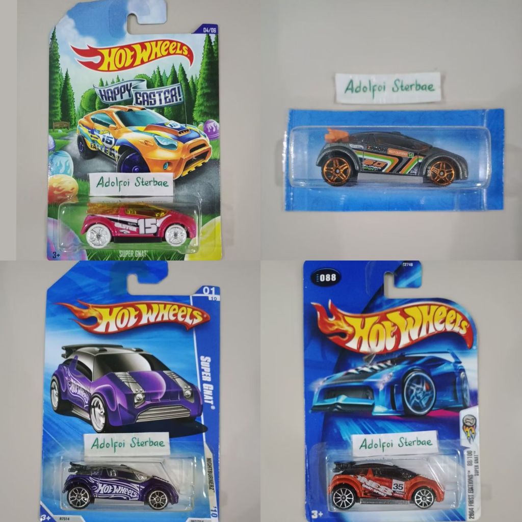 hotwheels hot wheels super gnat pink edisi happy easter 15 sport noah heralda 2004 first editions za