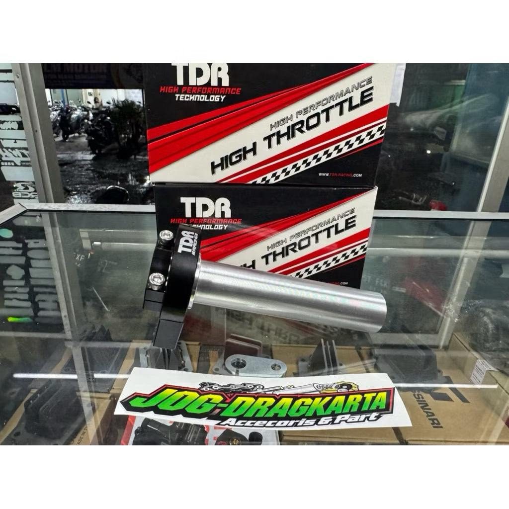 GAS SPONTAN GAS KONTAN TDR RACING CNC UNIVERSAL MATIC 3 ANGLE ORIGINAL TDR RACING