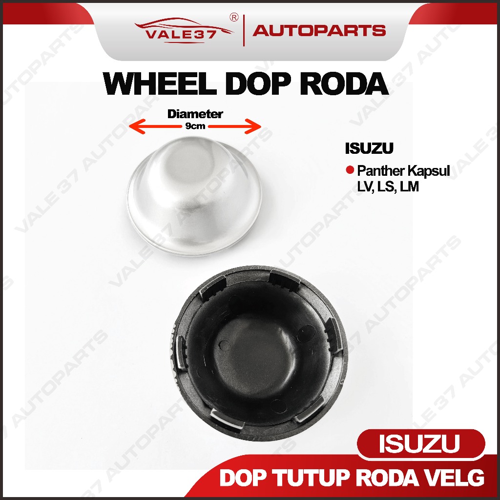 Dop Tutup Velg Roda as Tengah Isuzu Panther Kapsul Panther LV LS LM