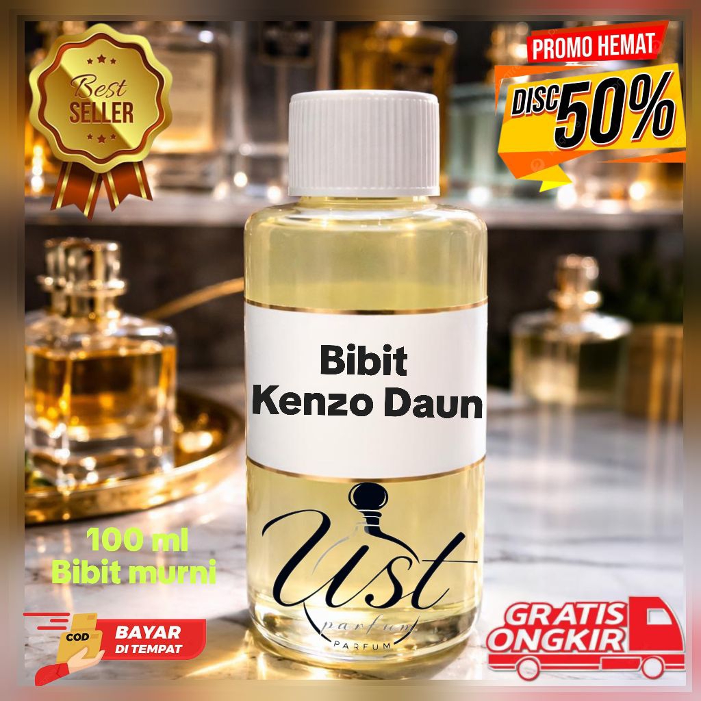 BIBIT PARFUM MURNI AROMA KENZO DAUN UKURAN 100 ML (TANPA CAMPURAN)
