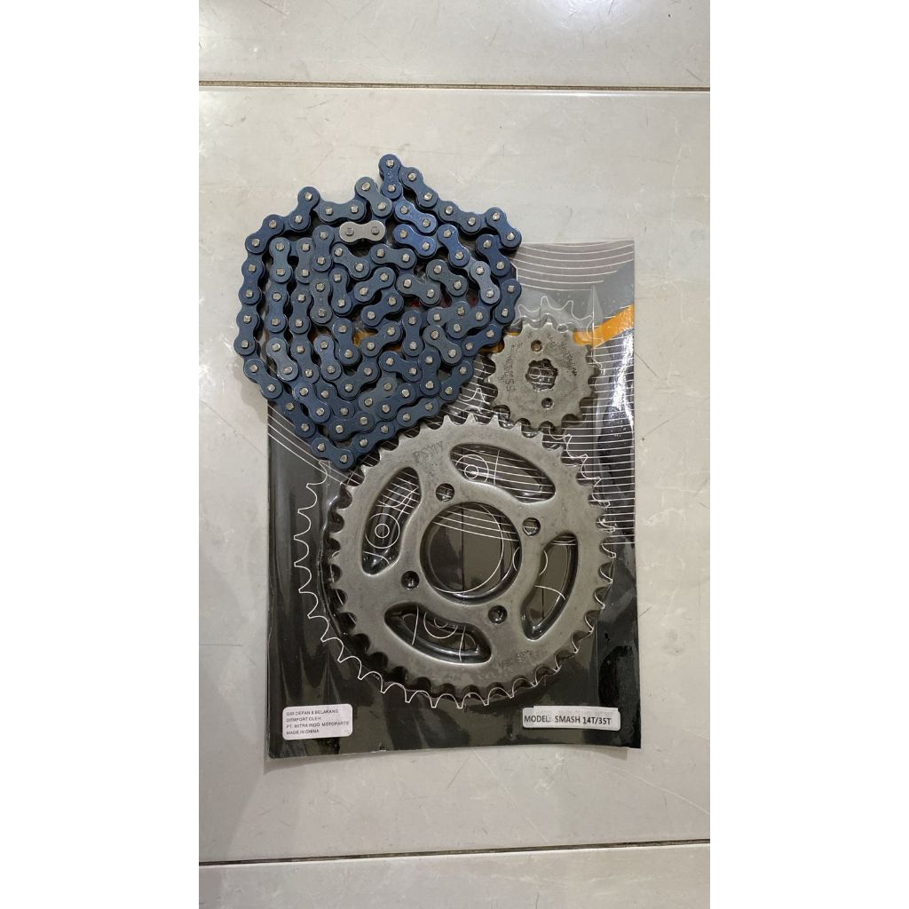 Gir Pres Gir Set Depan Belakang Smash/Smash New/Titan/Shogun 125