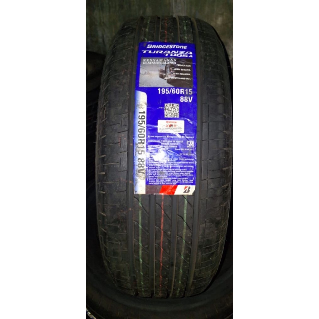 PROMO BAN MURAH BRIDGESTONE TURANZA T005A 195/60 R15 88V TAHUN 2022