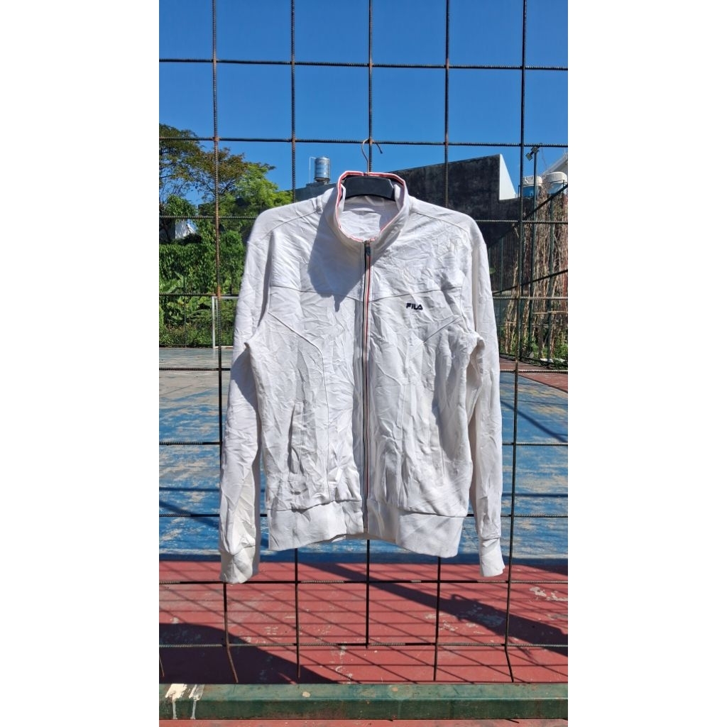 FILA Jaket Tracktop Second | Jacket Hoodie Pria Wanita Unisex