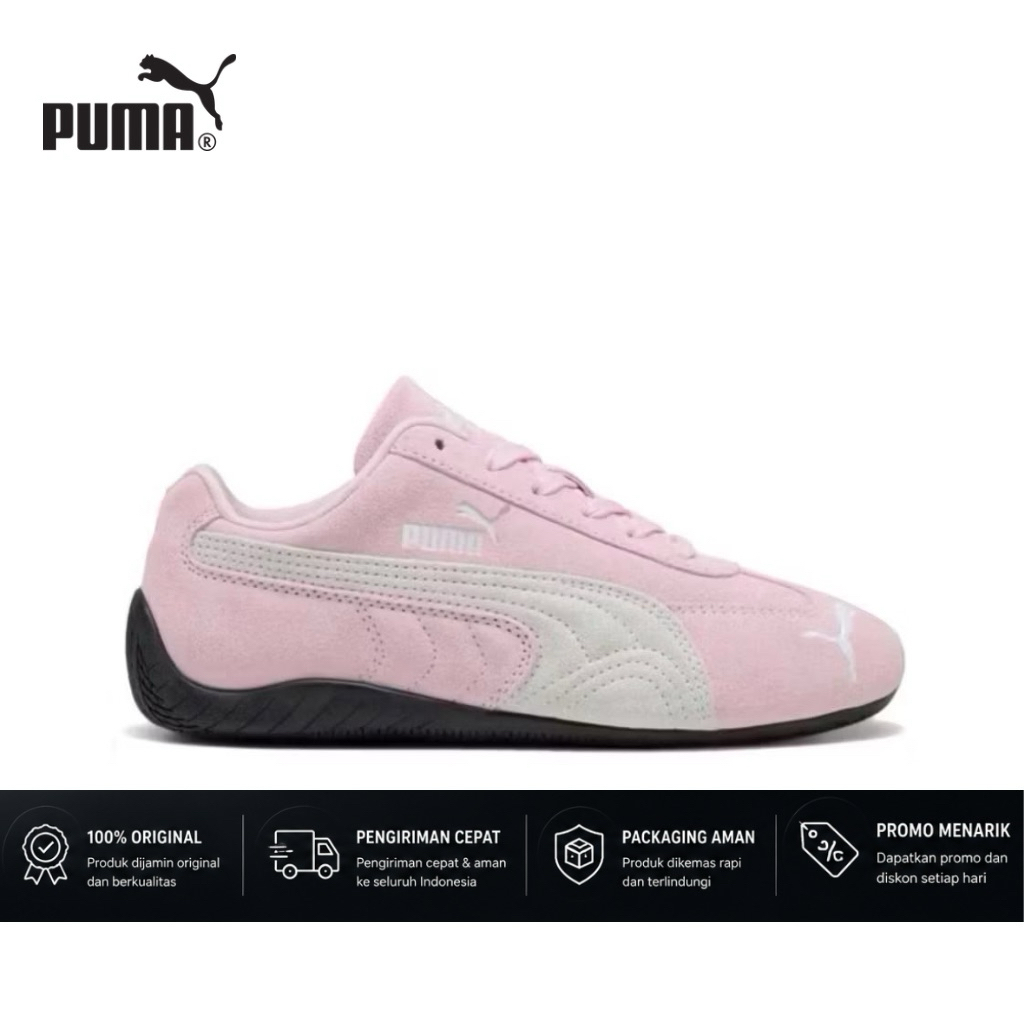PUMA SPEEDCAT PINK WHITE ORIGINAL SHOES