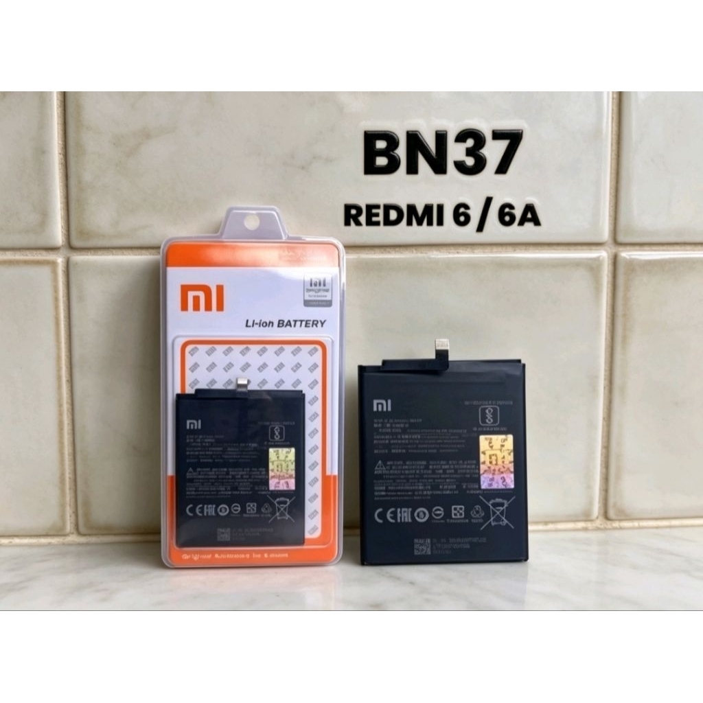 Baterai Batre Batrai Battery XiaoMi Redmi 6 redmi 6A BN 37 Original / BN37 Xiaomi Original