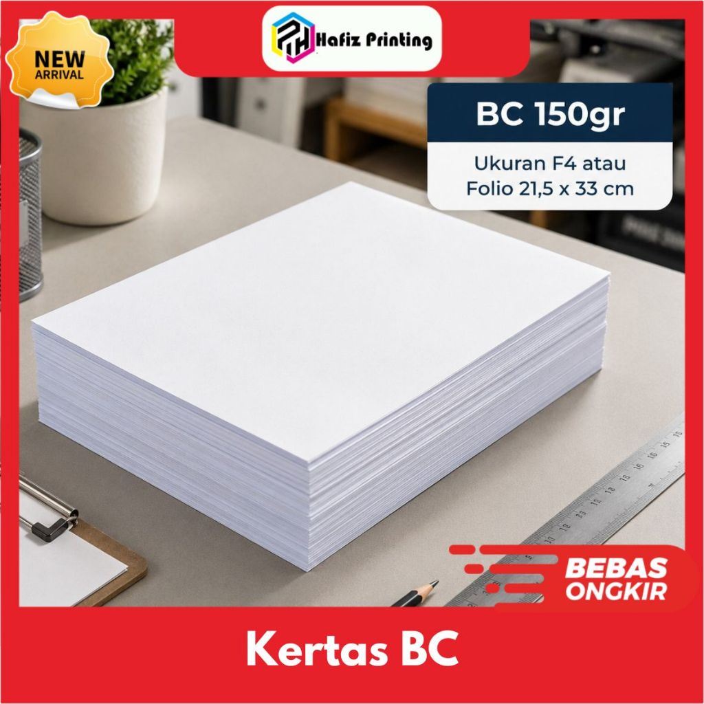 Kertas BC/Brief Card F4 folio 100 Lembar
