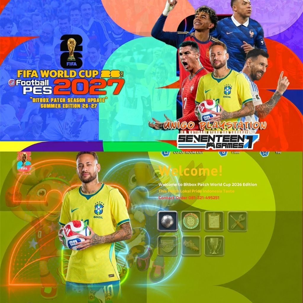 Bitbox Patch PES 2027 Game PS4 Hen Terbaru