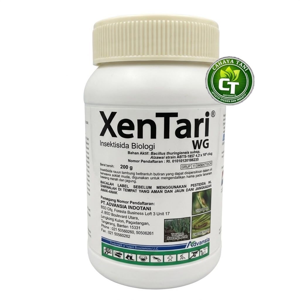 xentari 200 gram pemecah kekebalan hama  ulat