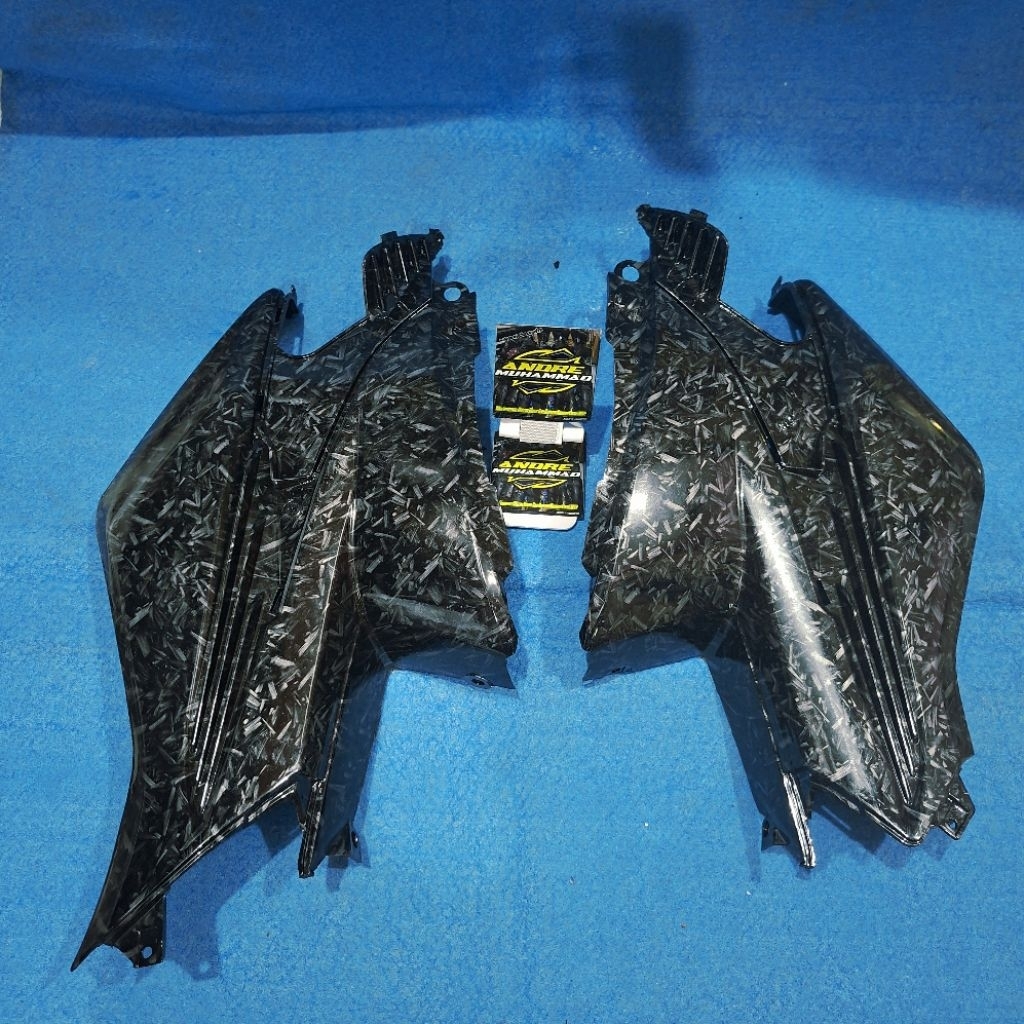 Cover Tangki Honda Revo Lama Old Lancip Karbon Forged