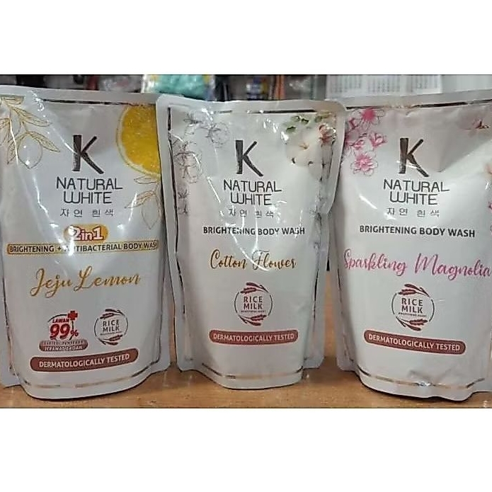 ( HARGA GROSIR ) KNATURAL 400ML sabun cair JUMBO K NATURAL sabun mandi cair 400ml