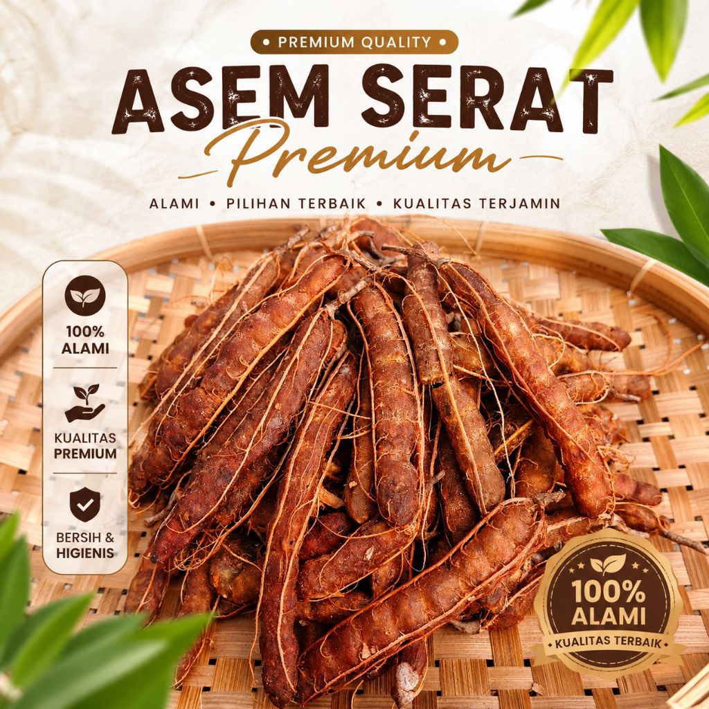 Asem segar asli merah - asem premium 1 kg - asem berkualitas - wedang asem segar - asem jawa merah