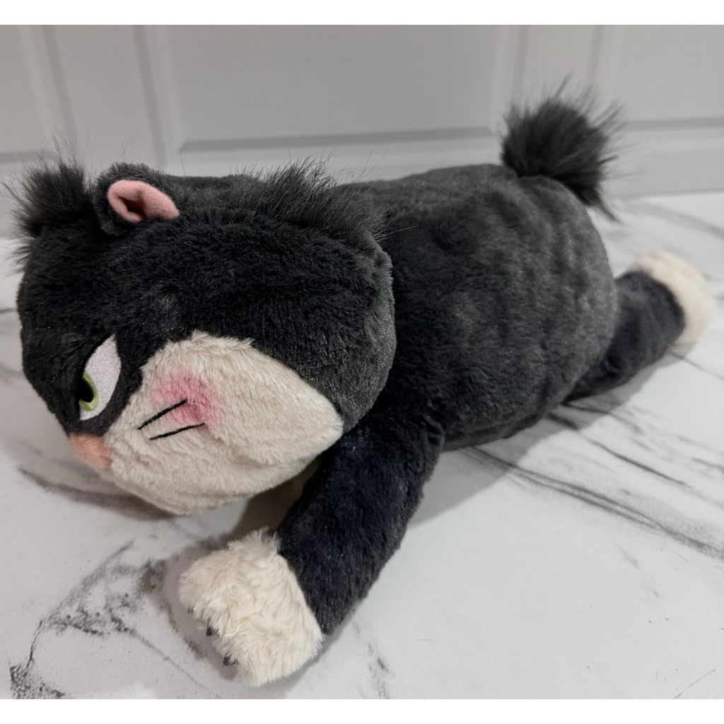 Boneka Plushie Lucifer the Cat from Cinderella Fluffy Disney Merry Creation Furyu Japan