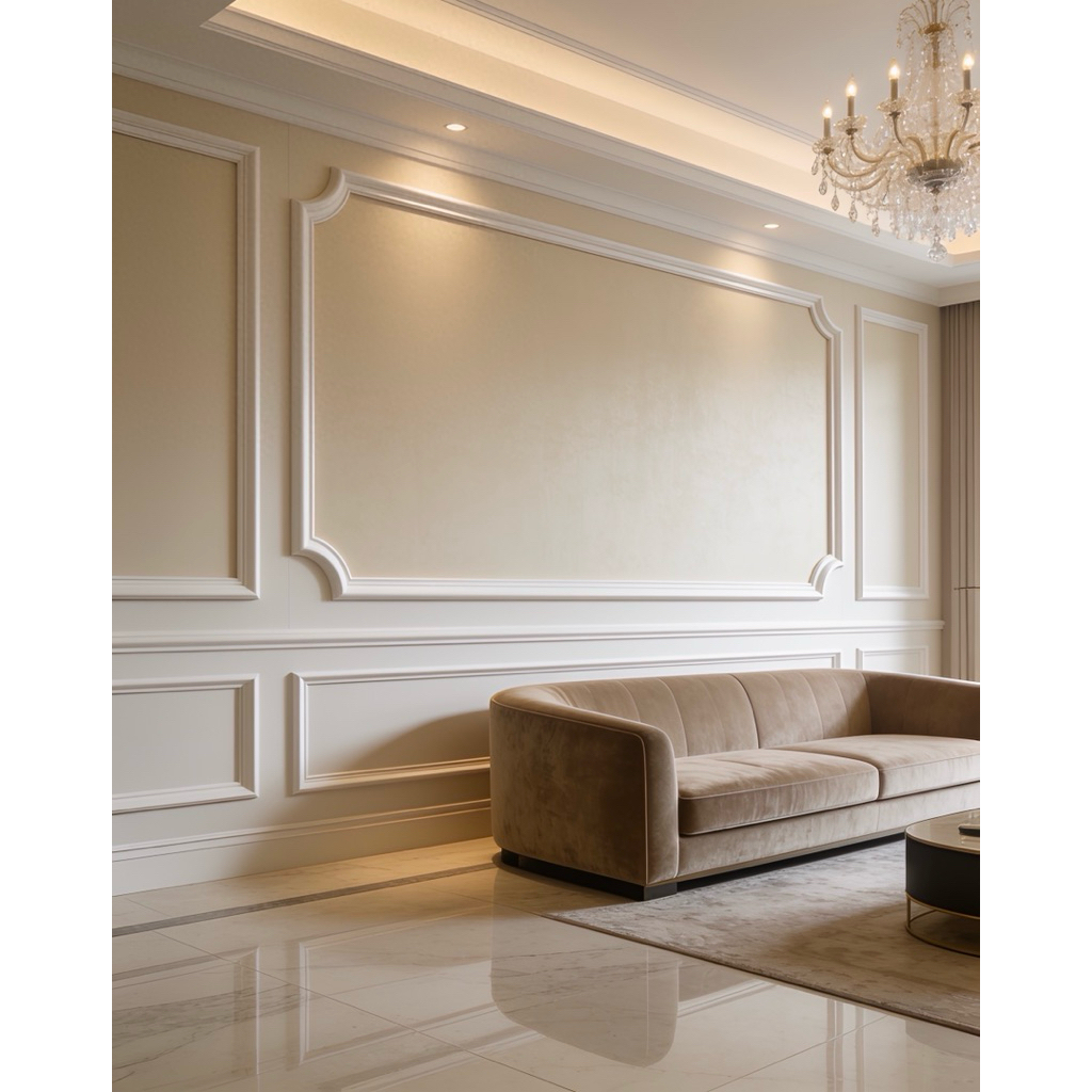 Molding Pvc panjang 3meter dekorasi dinding