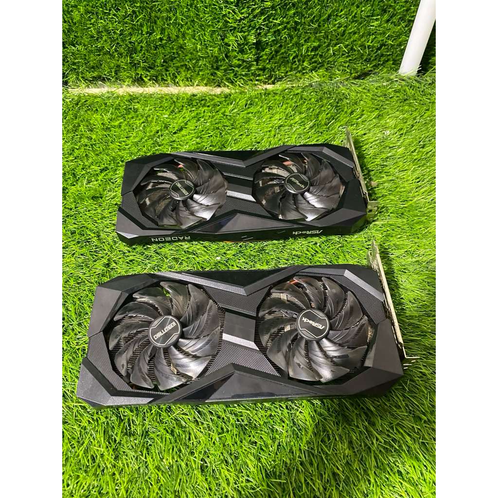 (MINUS) VGA ASROCK RX 6600XT 8GB NO DISPLAY, BEKAS MINING, KALI AJA ADA YG BUTUH PARTNYA ATAU DISERV