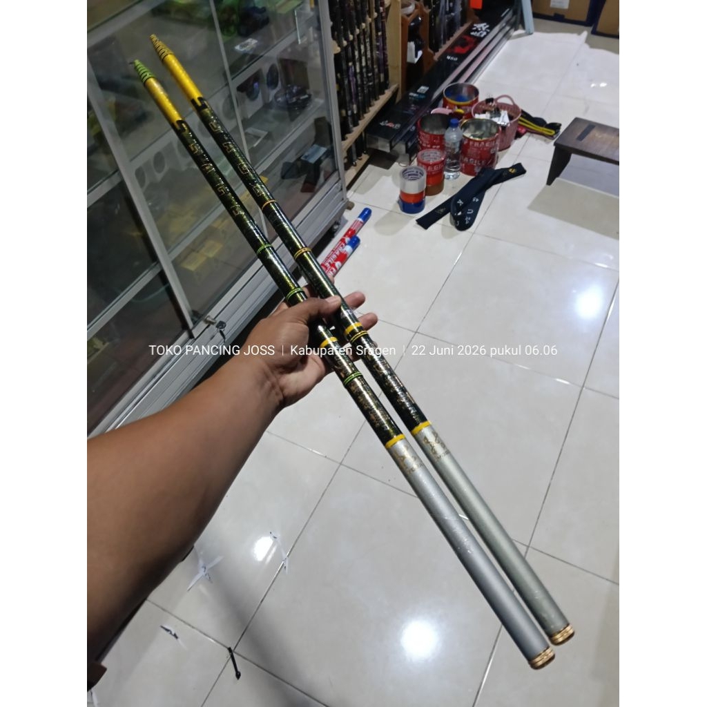 TEGEK KOLONG HYDRA SAGE 450 SPEK KAKU RINGAN KUAT BAHAN CARBON