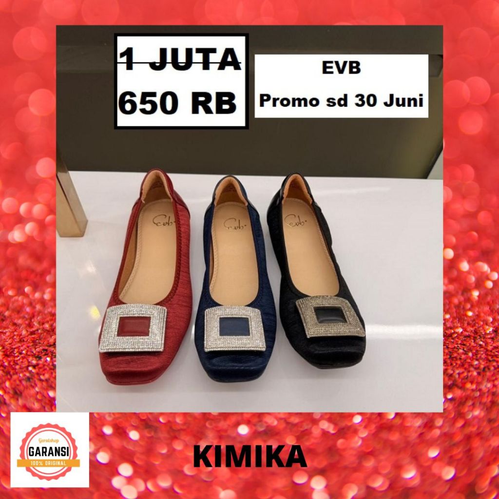 Sepatu EVB wanita seri KIMIKA flat shoes sale original 100%