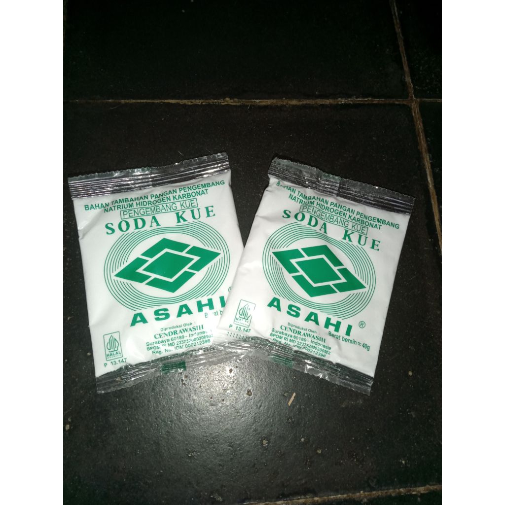 soda kue/ soda Asahi/ pengembang kue