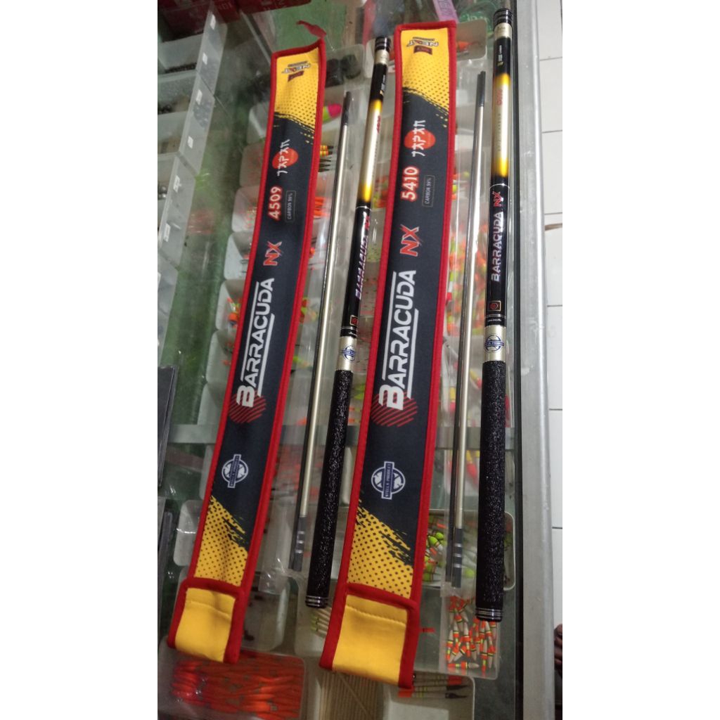 tegek stella baracuda nx 450 dan baracuda nx 540 bonus ujung 2&3