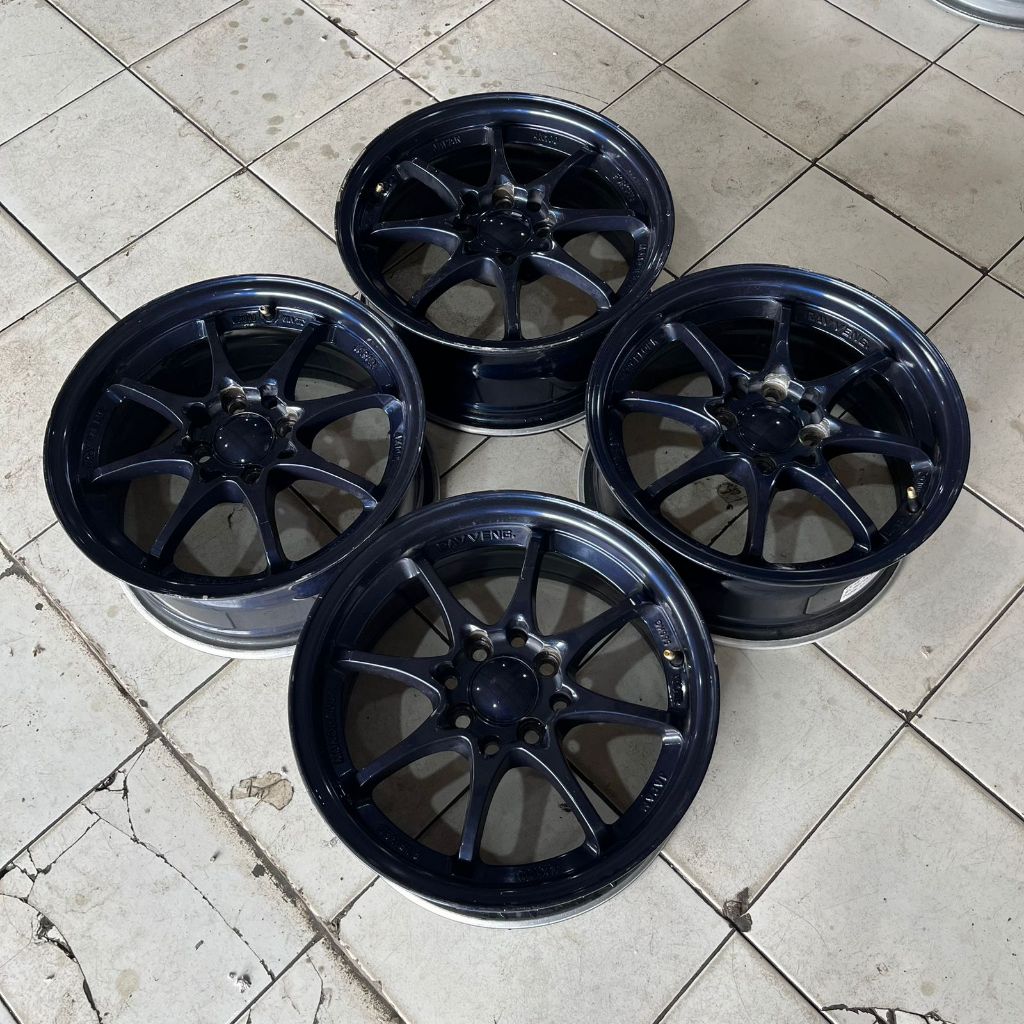 JUAL VELG RECING  CE28 R15 X6,5 8X100/114,3 ET40 BLUE