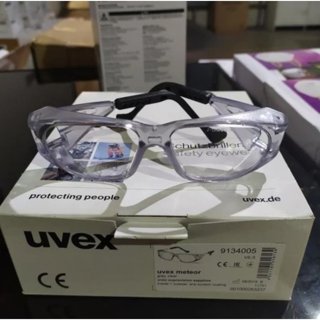 Kacamata Uvex Meteor Clear 9134005 / Kacamata Safety Uvex Meteor