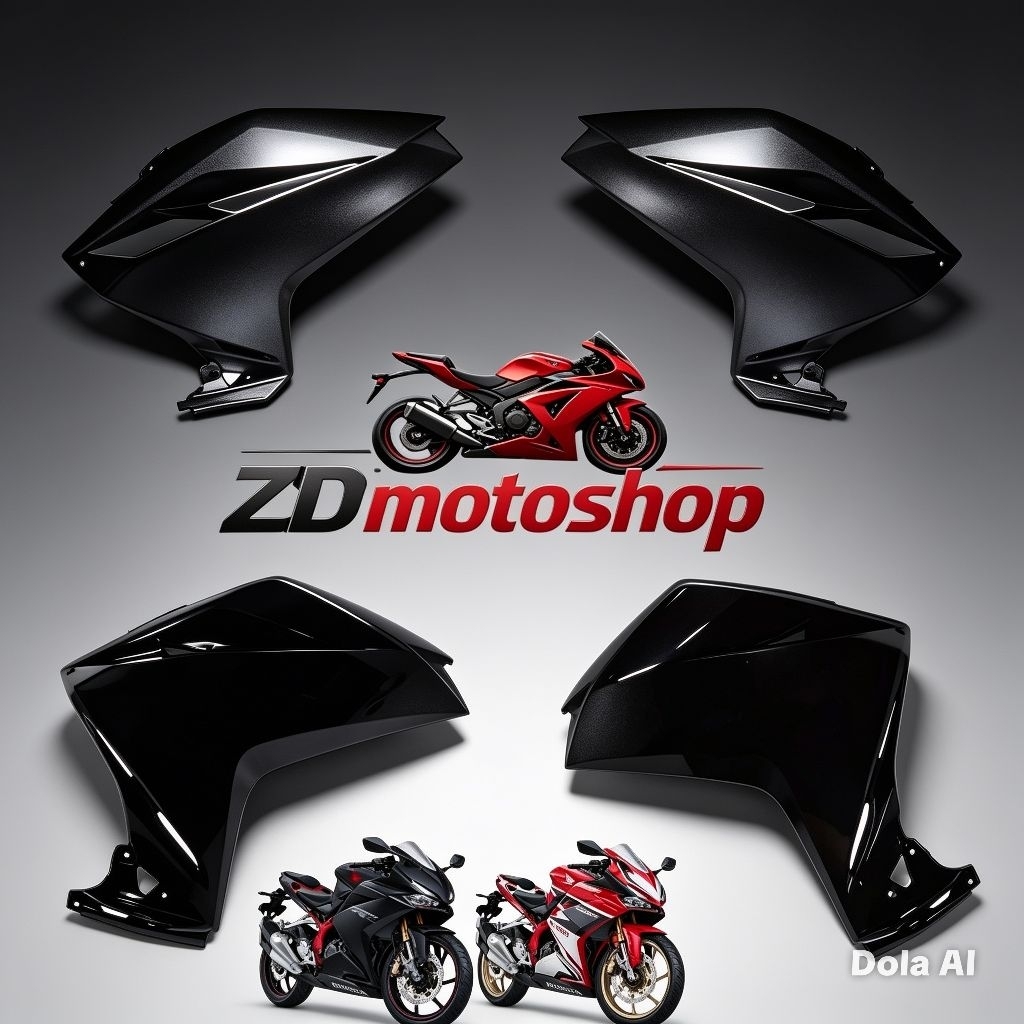 FAIRING L or R CBR250RR K64N TEBENG SAYAP CBR 250RR K64N Body CBR 250 FAIRING CBR250RR kiri kanan 64