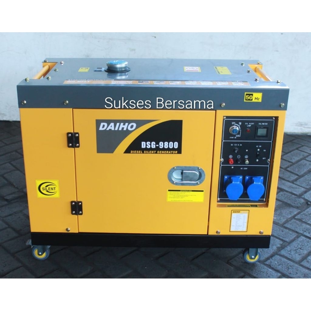 Generator / Genset Silent Solar Daiho DSG9800 (7000watt)