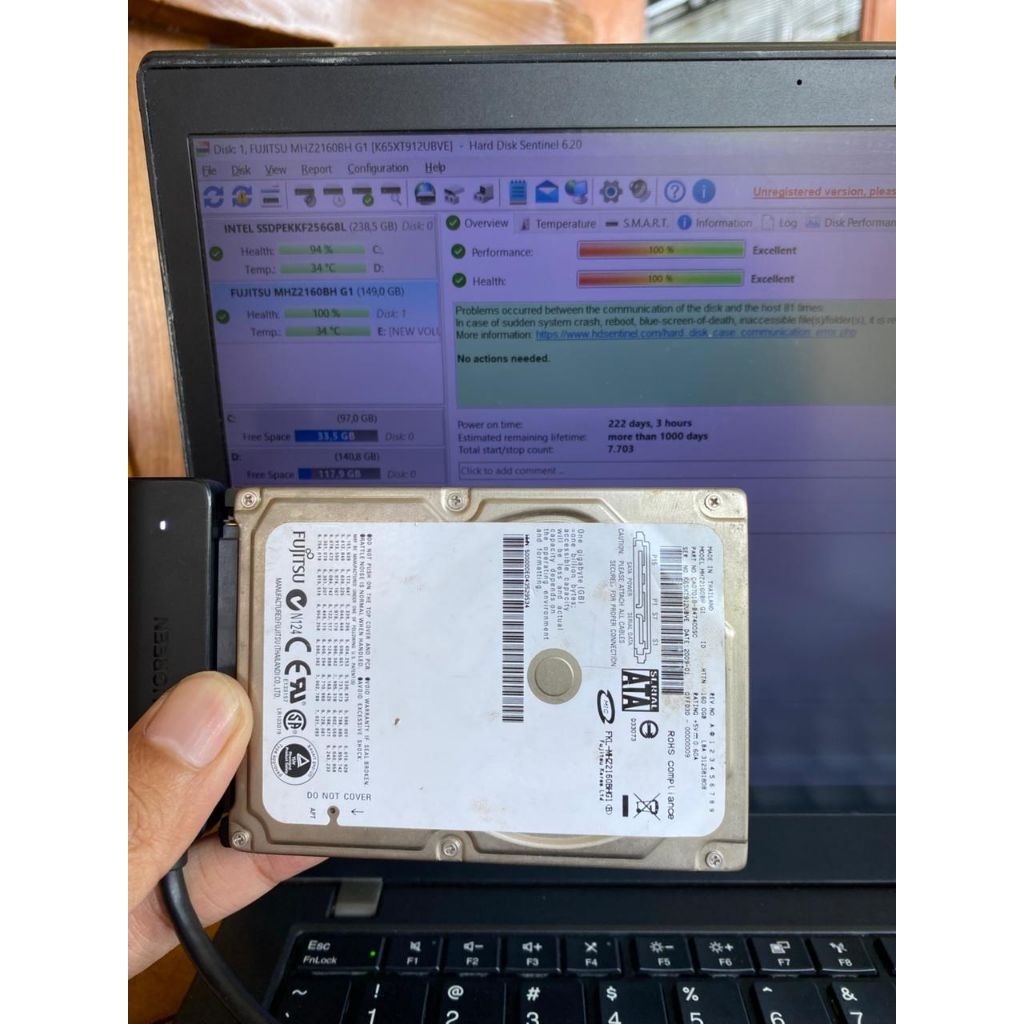 hardisk laptop 160 gb isi game ps2