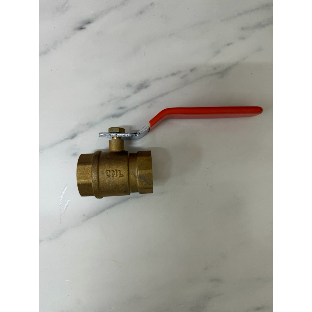 CAMEL 1” Ballvalve KUNINGAN 1” / Stop kran kuningan 1 inch CAMEL
