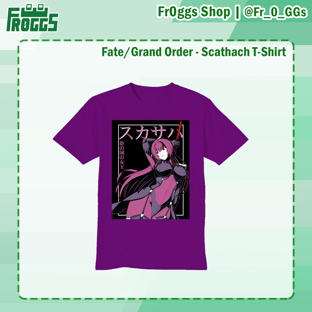 Kaos T-Shirt Fate/Grand Order - Scathach