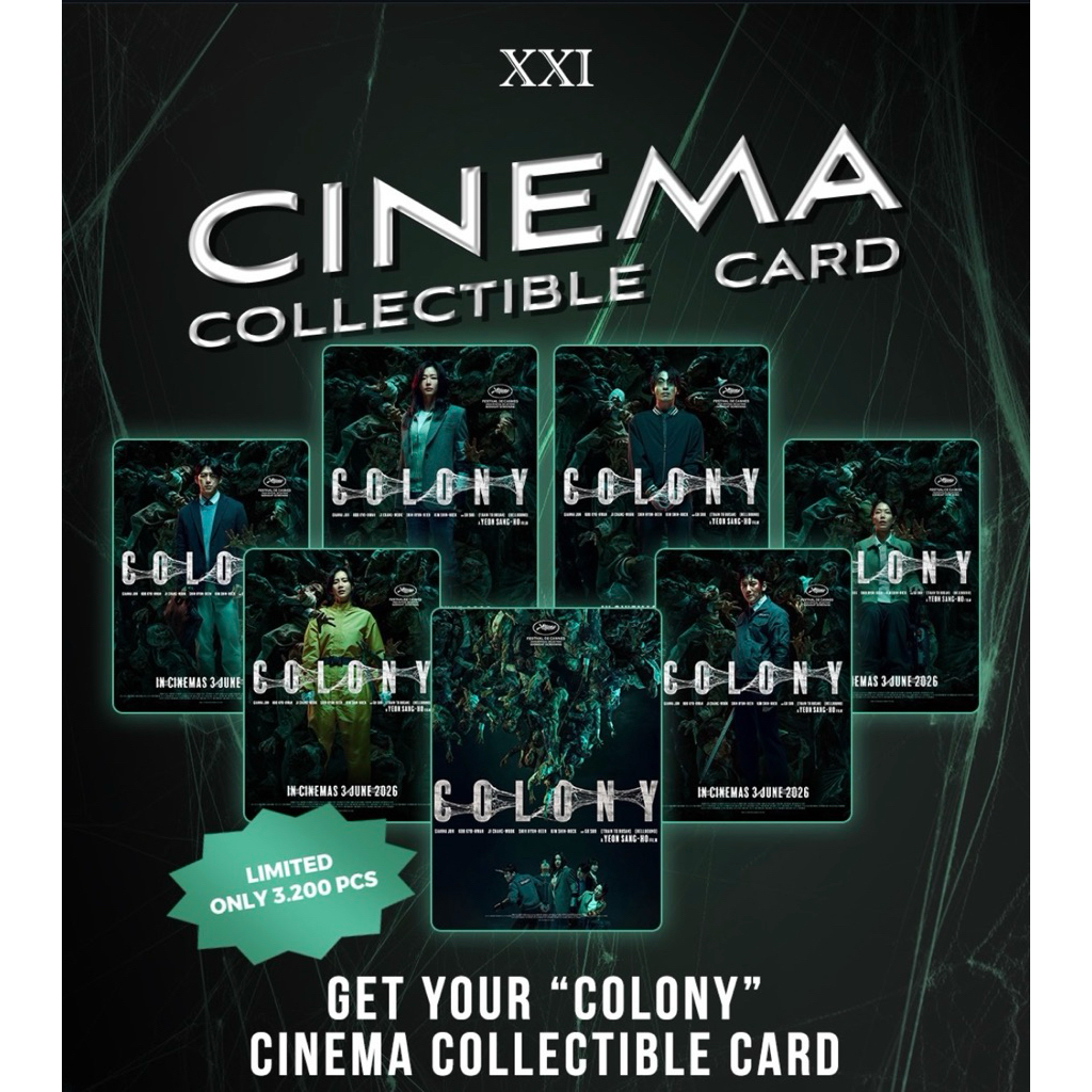 Cinema Collectible Card (CCC) - Cinema XXI #015 - Colony
