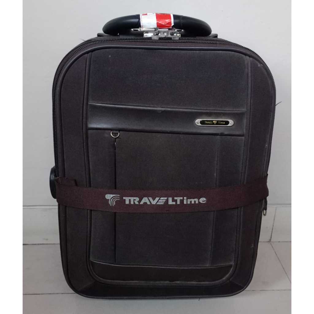 Koper Kanvas Travel Time 18 inch (Preloved)