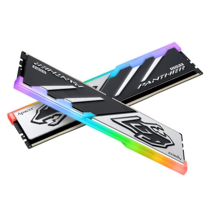 APACER RAM PANTHER LONGDIMM DDR5 32GB (16GBX2) 5600MHZ RGB BLACK - AH5U32G56C5229BAA2