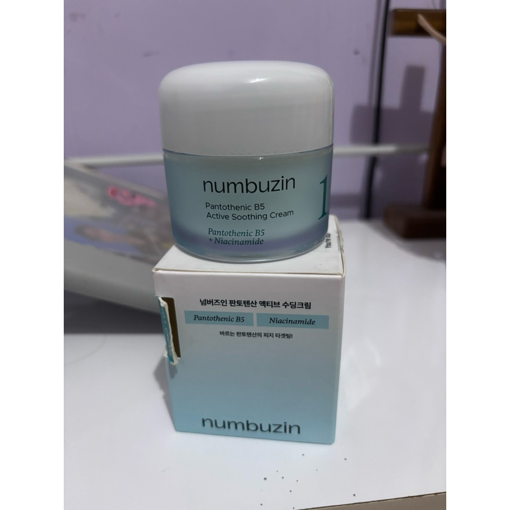 preloved numbuzin no.1 soothing cream