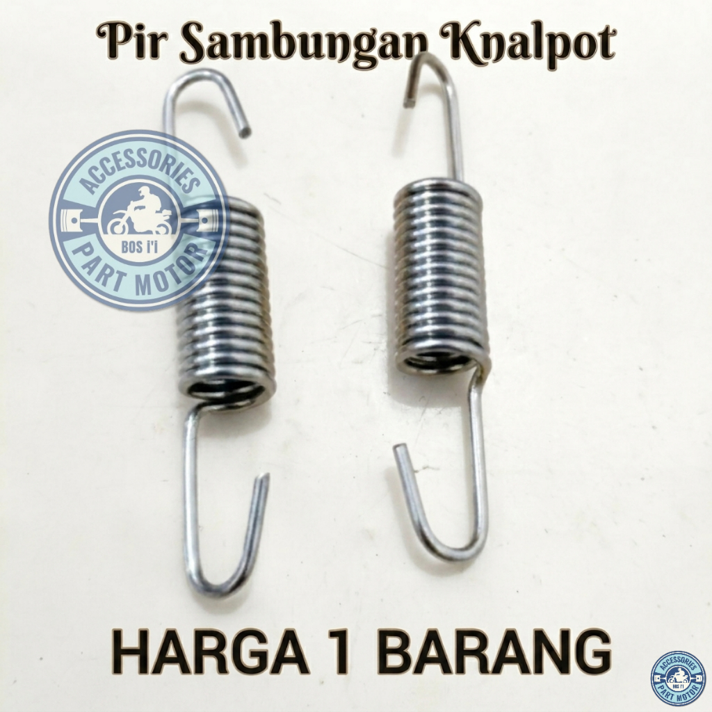 Per pengait Knalpot, Per Sambungan Knalpot Racing.