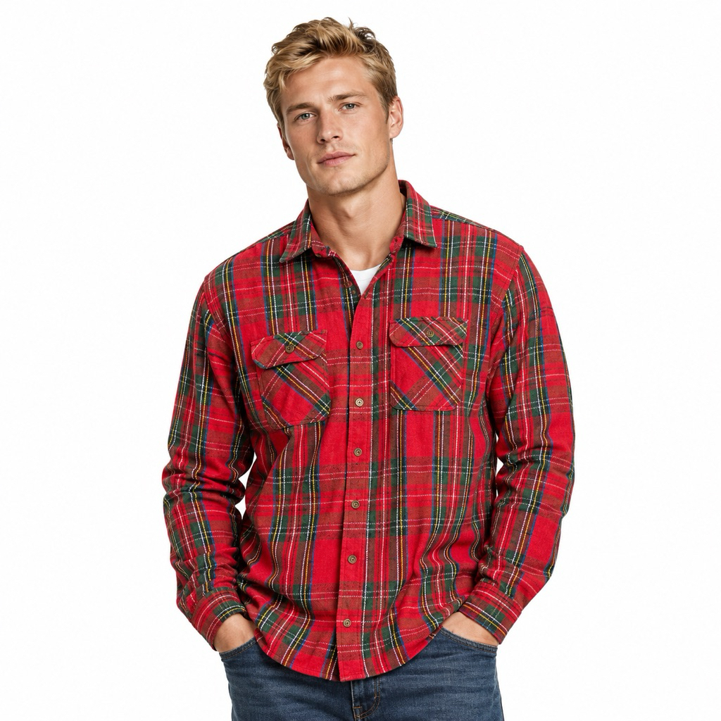 Wool Flannel Edwin L (120x70)