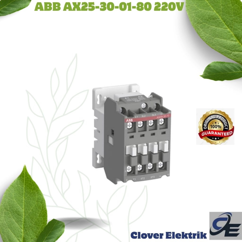 Contactor ABB AX25-30-01-80 220V Contactor ABB