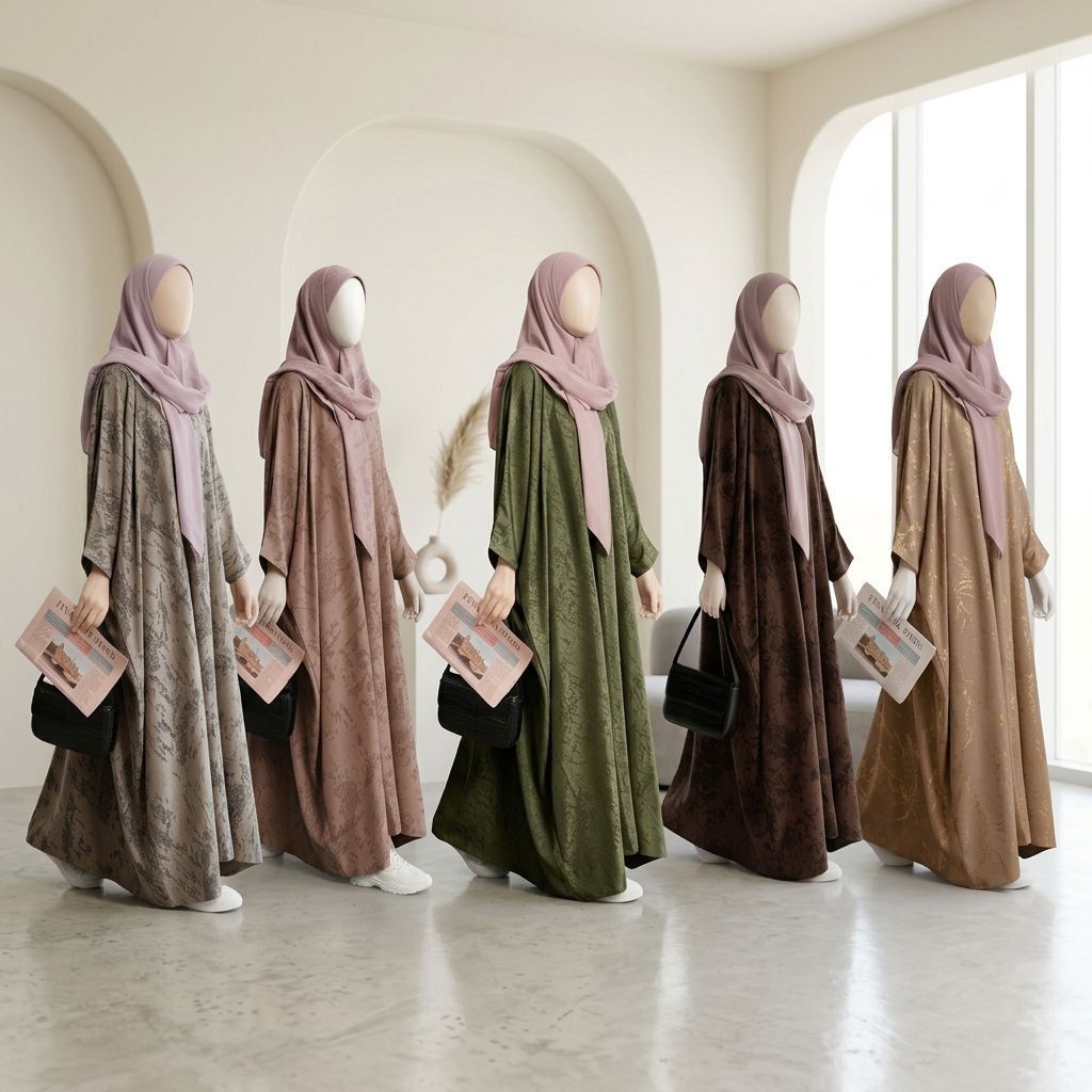 Abaya Silk Saudi Premium Butik Dress Nyaman Elegan Syari