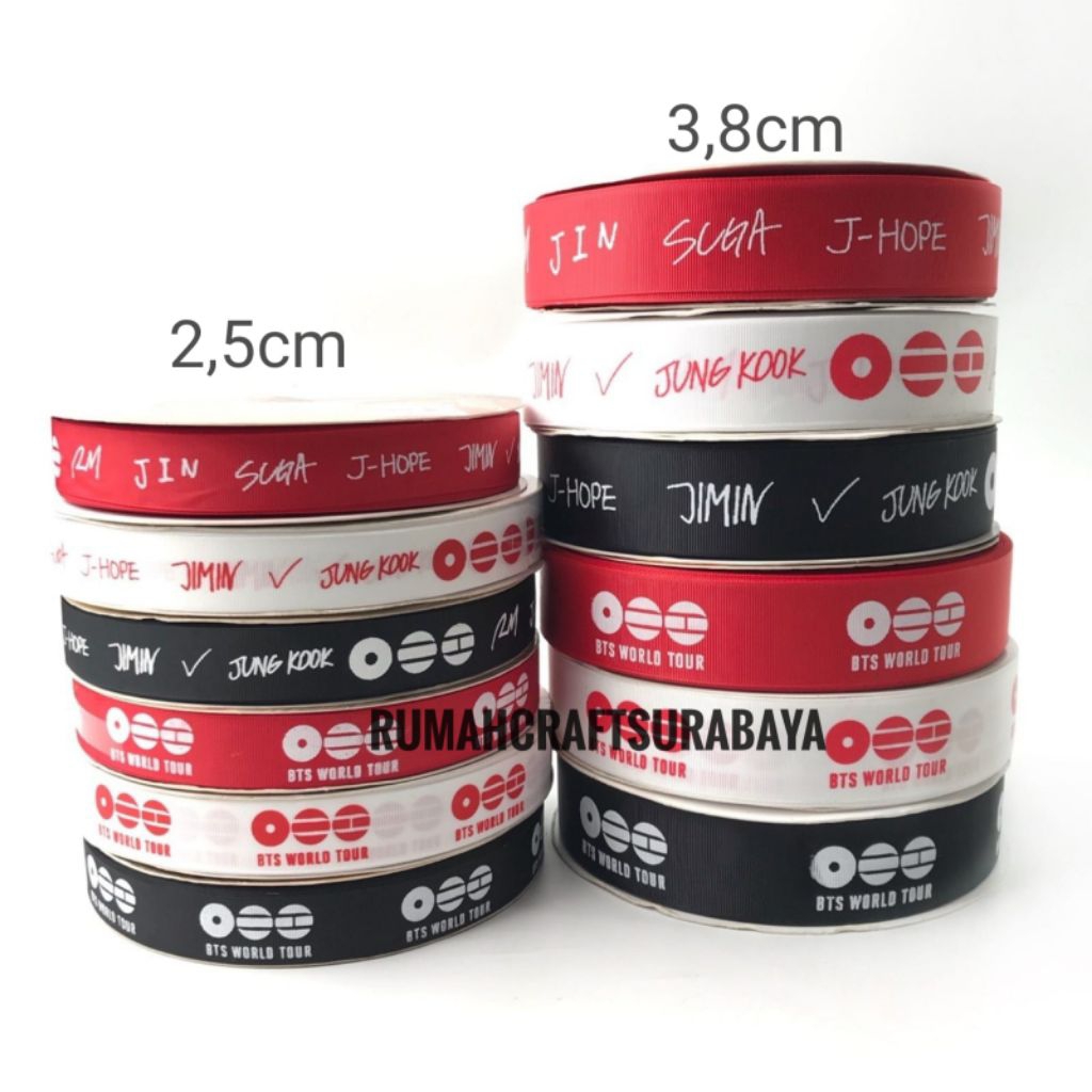 1YARD - PITA MOTIF BTS / ARIRANG BTS /BTS WORLD TOUR/ARMY/PITA BTS SIGNATURE WORLD TOUR