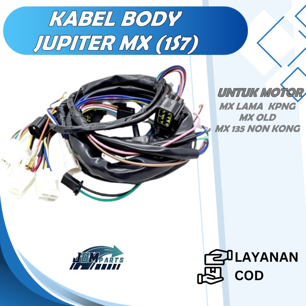 KABEL BODY SET JUP MX (1S7) / MX LAMA NON KOP/ MX OLD NON KOPNG/ MX 135 NON KOPLING/HARDNESS WIRE AS