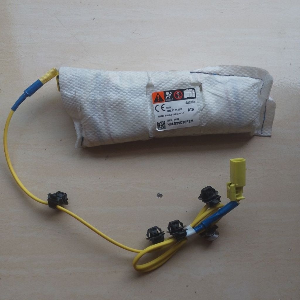 73910-0K050 airbag jok kanan depan Toyota Innova reborn dan Fortuner vrz original lelangan