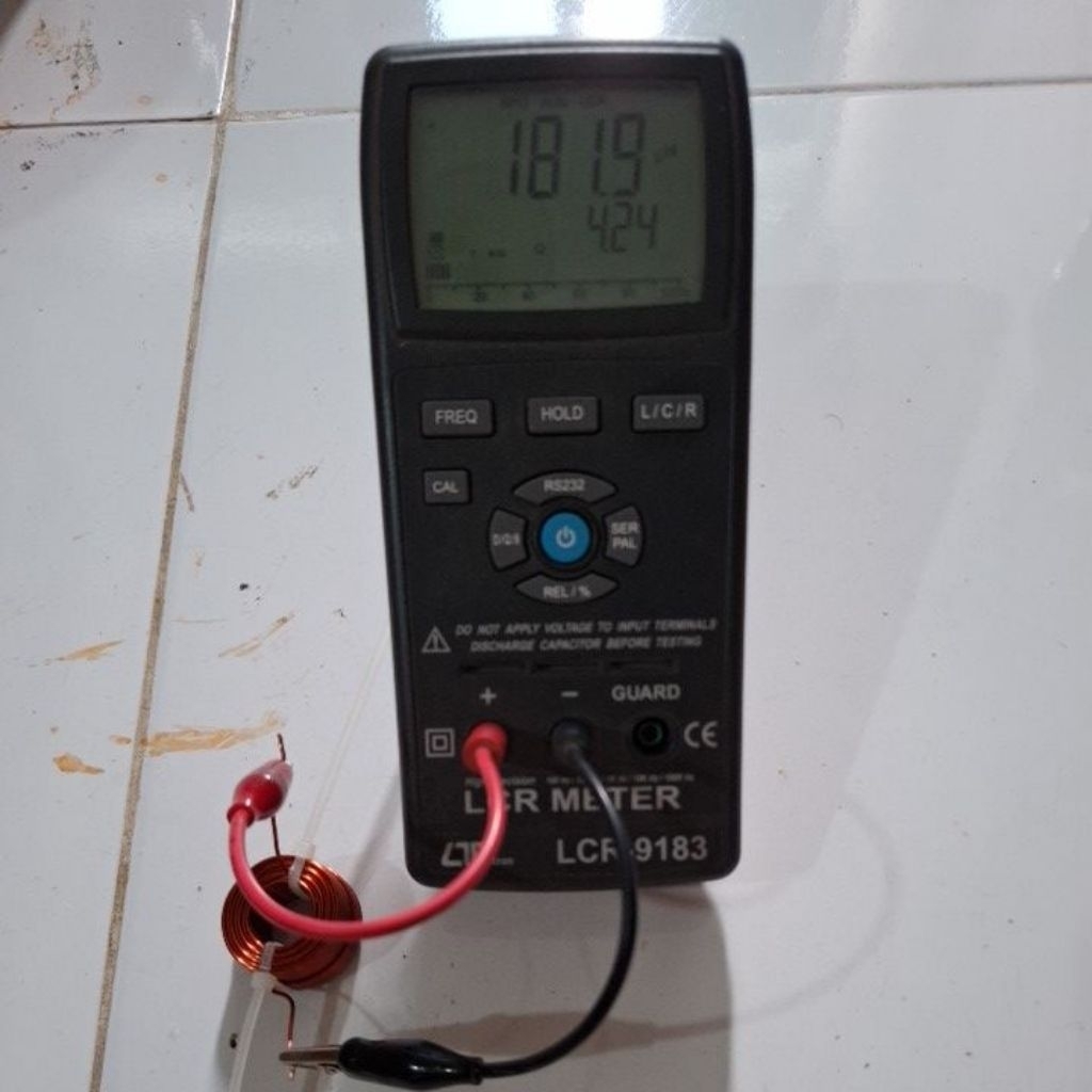 coil lilitan crossover pasif 0,18mh 1mm