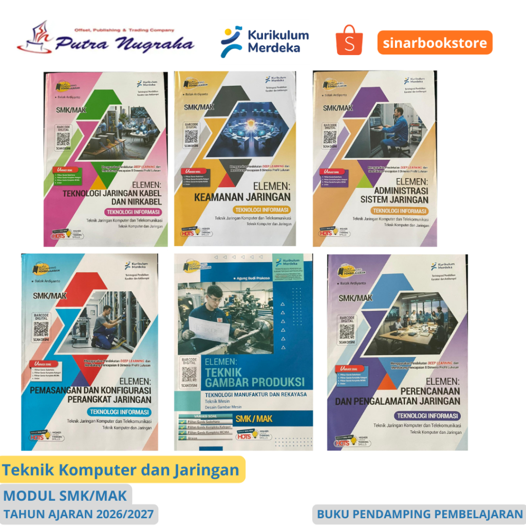 Modul SMK/MAK Teknik Komputer dan Jringan Telekomunikasi Kurikulum Merdeka Buku Pendamping Pembelaja