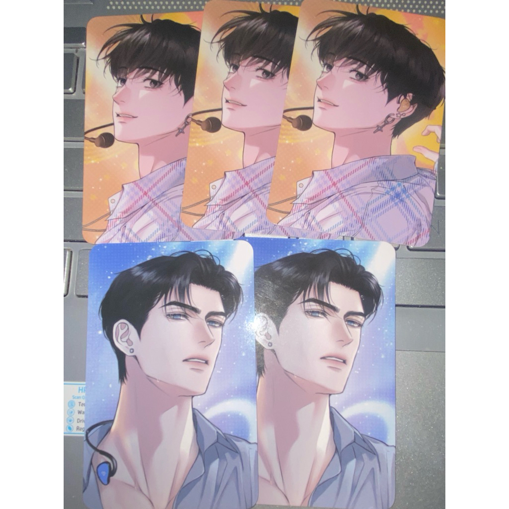 Photocard  PC Trading Card TC Liu Weikun Seo Yeehyeon Diamond Dust Lezhin Project Group SPAKLZ