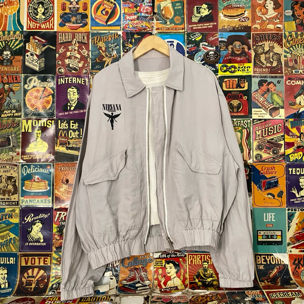 jaket nirvana size L