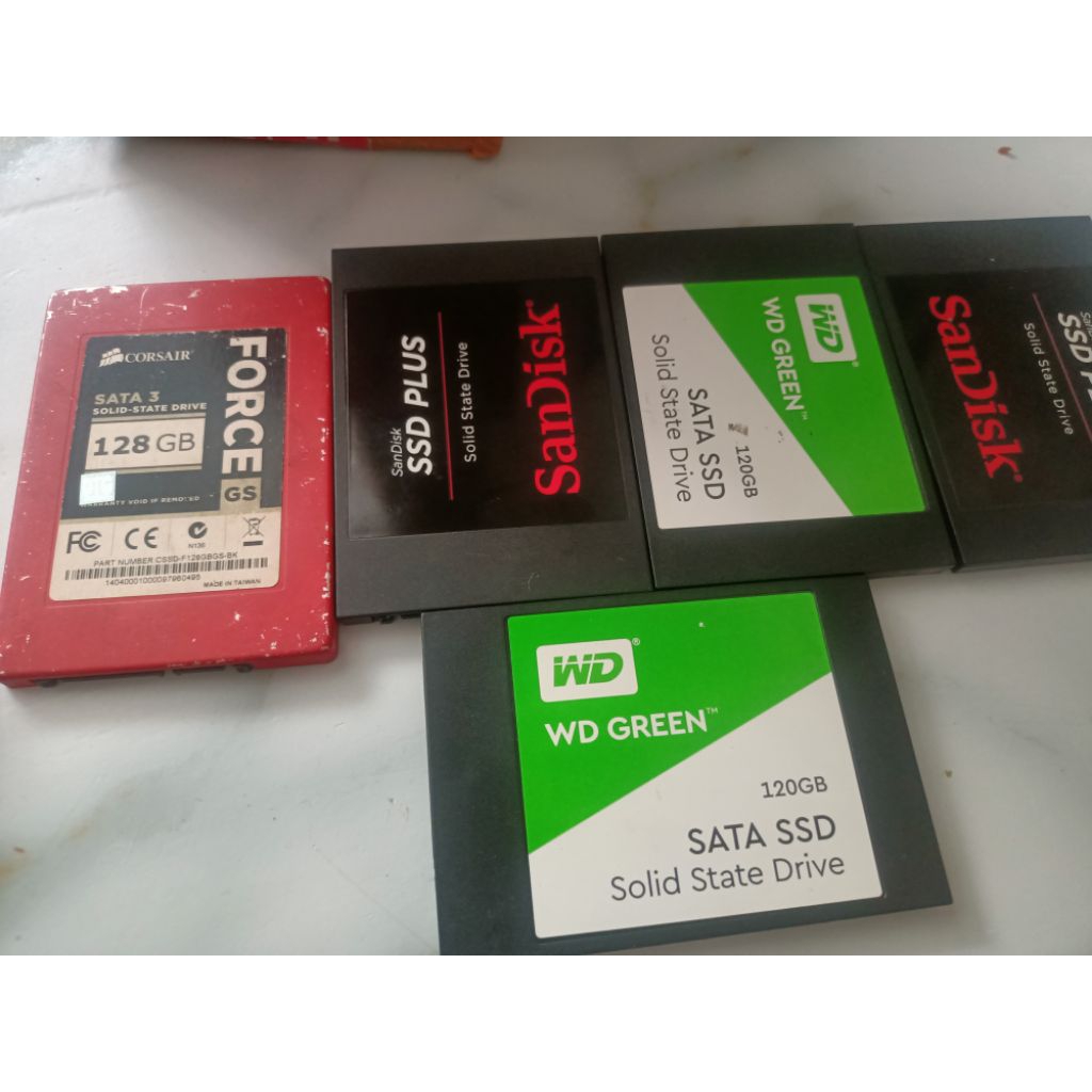 SSD Sata Rusak Ada 5 pcs
