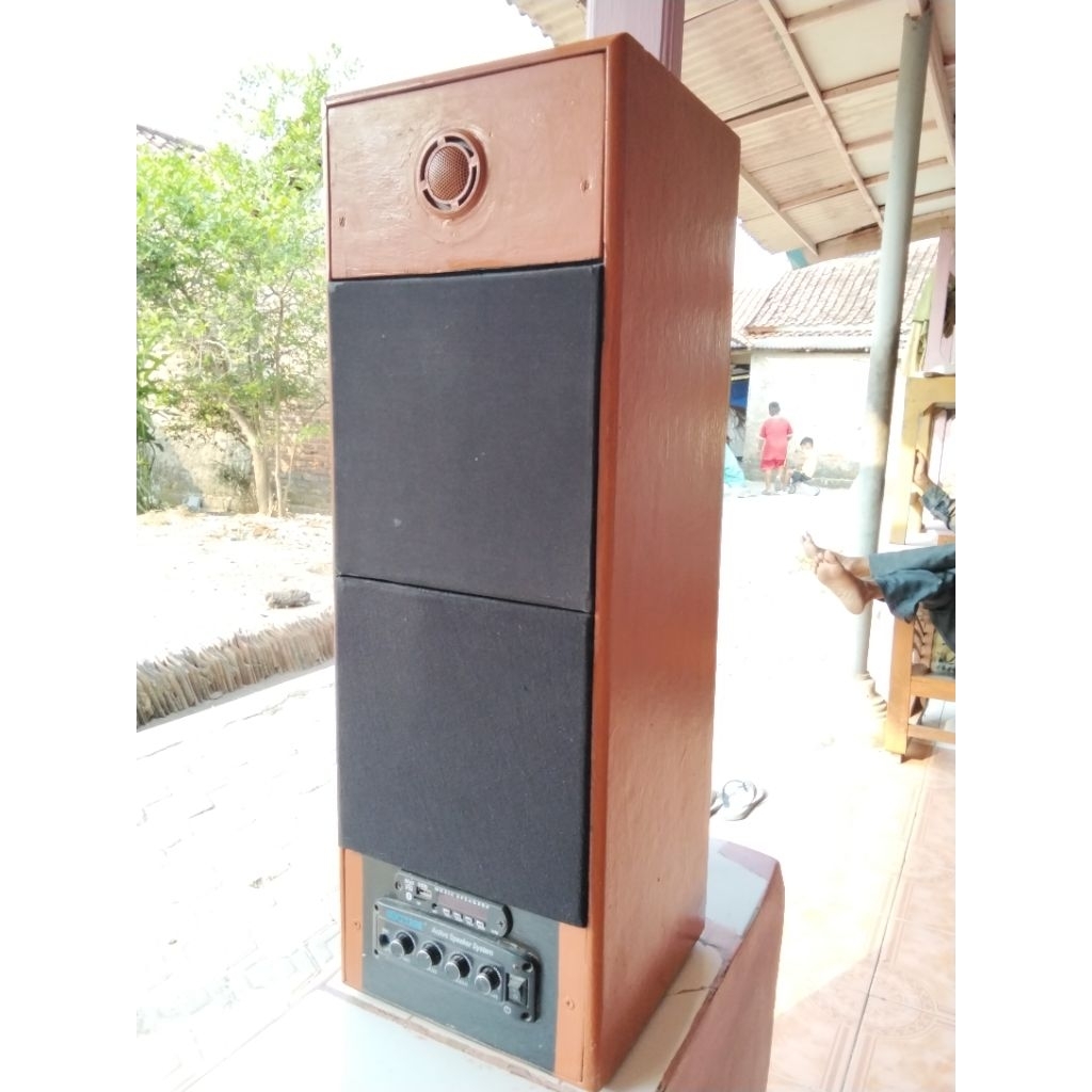 Sound Aktif Rakitan Bloetooth Speaker 6 inch. Super Bass Gler