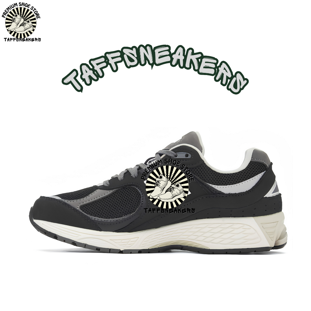 Sepatu 2002r 'Black Grey'